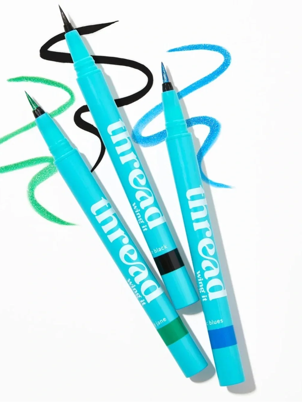 Thread Wing It Precision Liquid Liner - Mary Jane, NEW